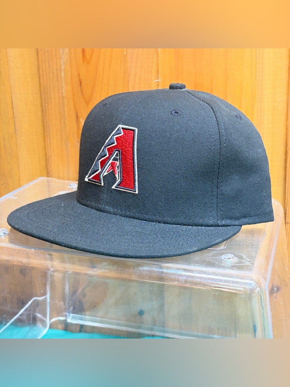 Arizona Diamondbacks New Era 59FIFTY MLB Fitted Black Hat cap 7 1/4